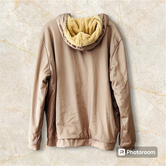 NEW! HP Extremely Warm Men’s Casual Fur Lined Hooded Fall/Winer Jacket - Picture 15 of 15